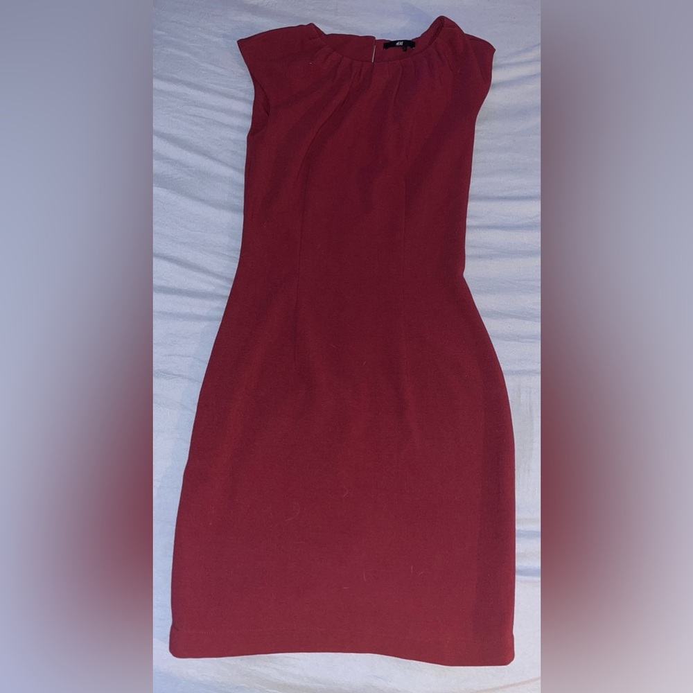 Red H&M dress